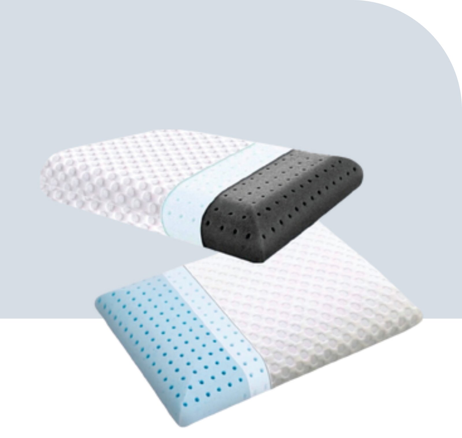 Flat Memory Foam Pillow by Jindal Petro Foam
